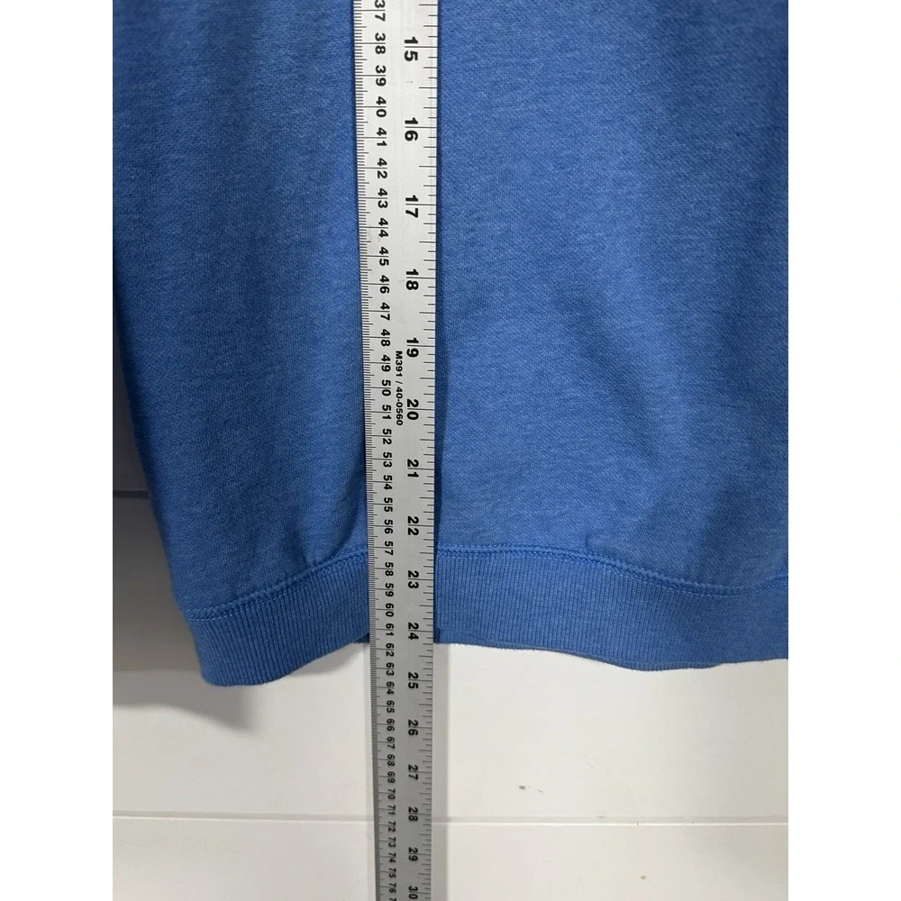 The North Face Youth XLarge‎ Crewneck Sweatshirt Heritage Logo Patch Blue